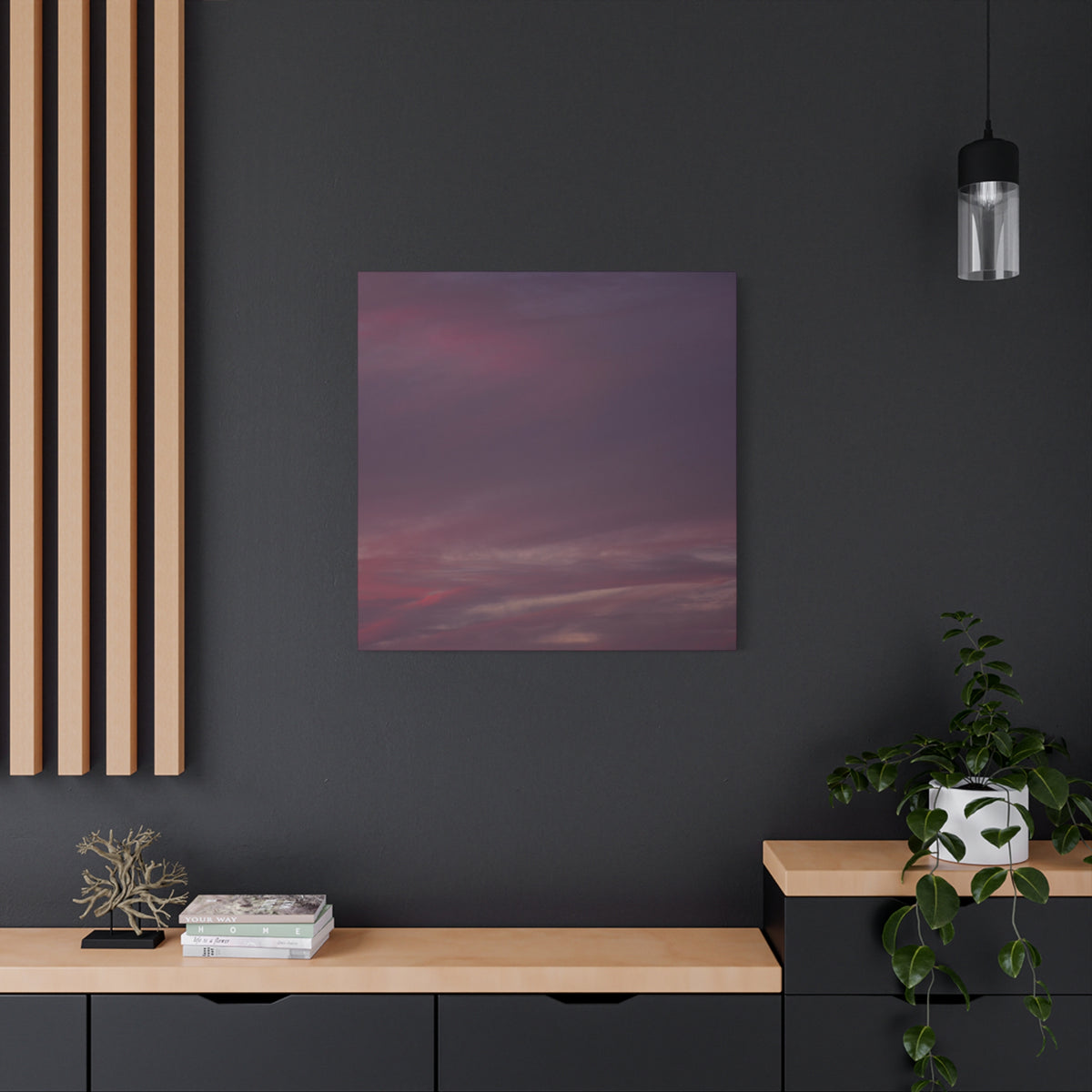 Suburban Night Skies, Canvas