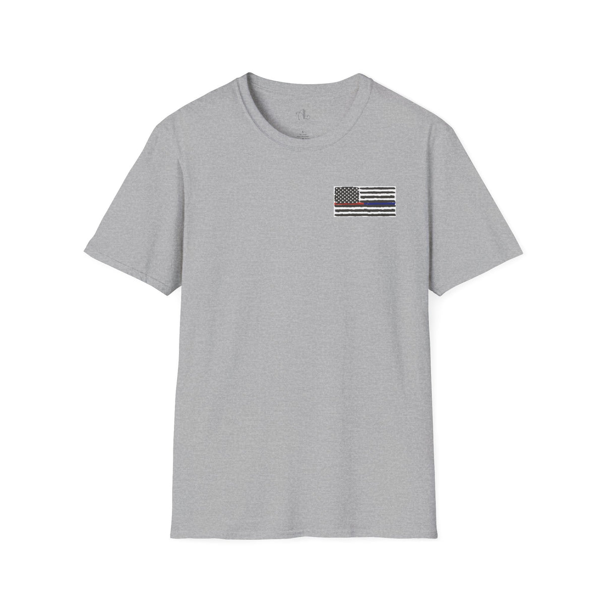 Isaiah 6:8 American Flag T-Shirt, Faith, Service & Patriotism Tee
