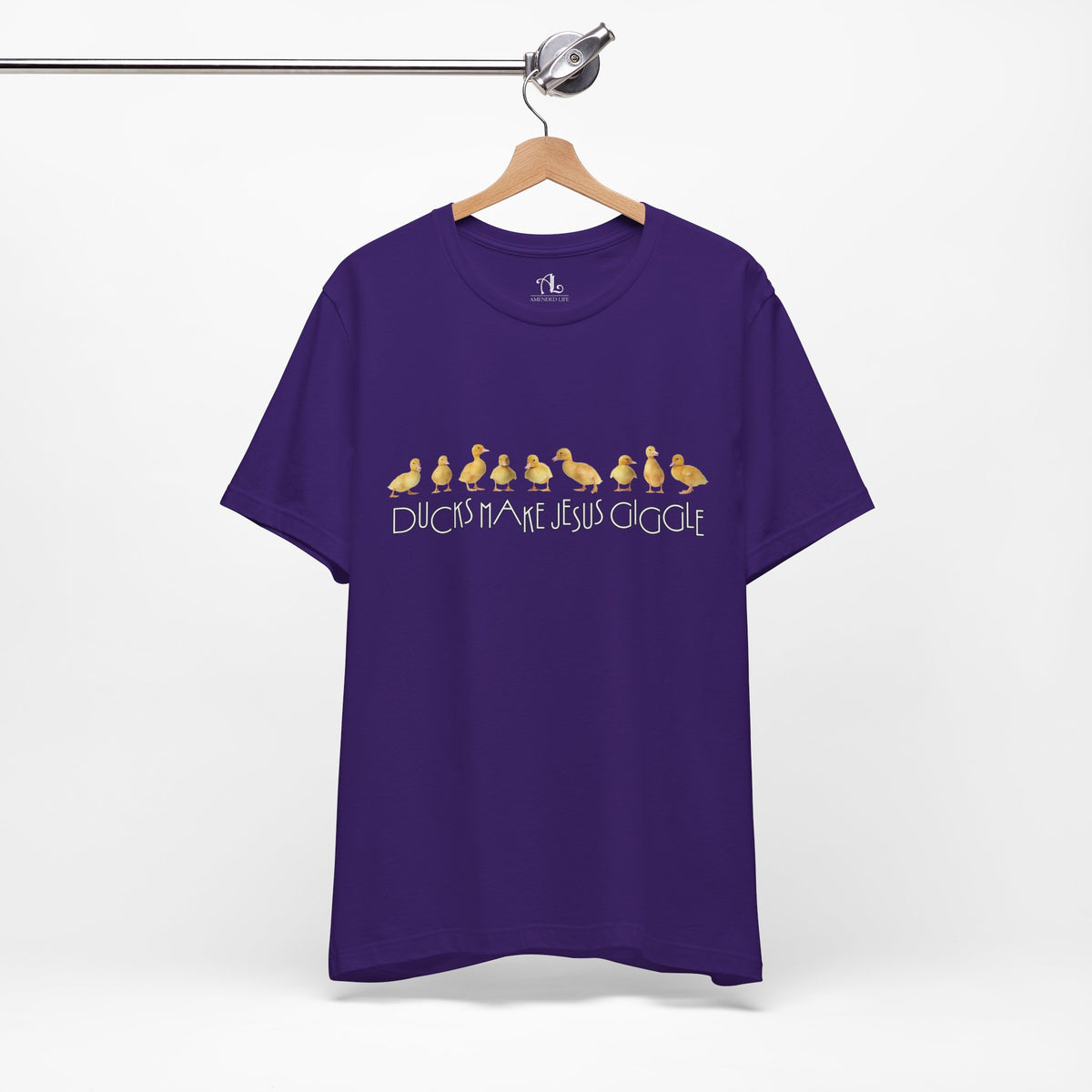 Ducks Make Jesus Giggle, Soft Tee