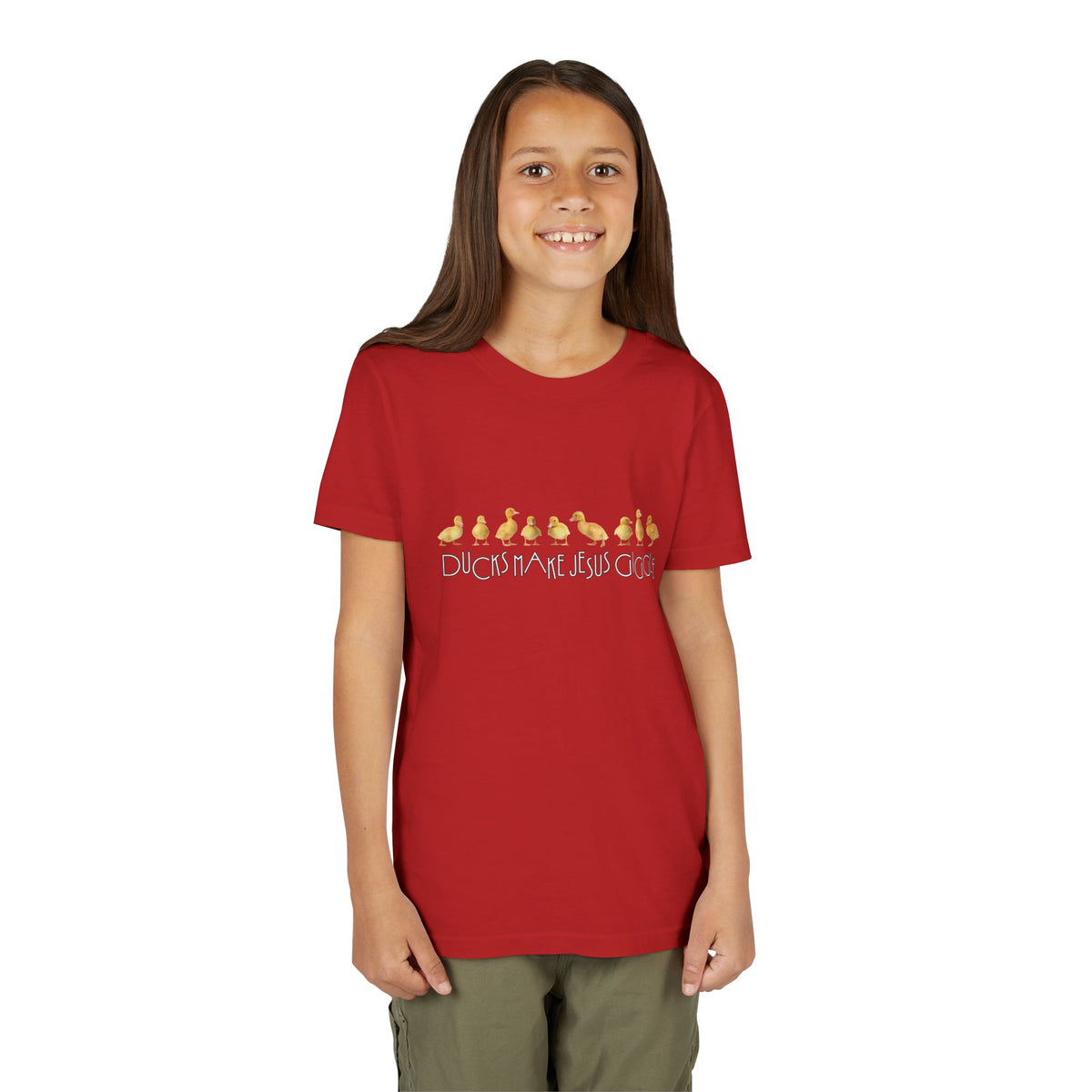 Ducks Make Jesus Giggle - Kids Christian Tee