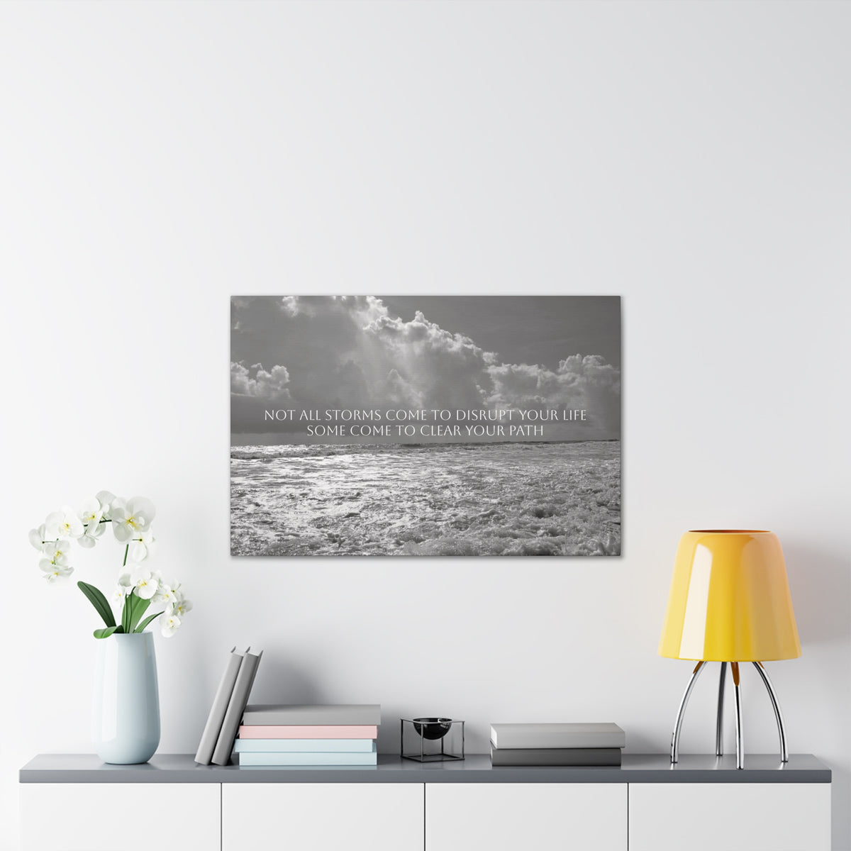 Not All Storms, Canvas