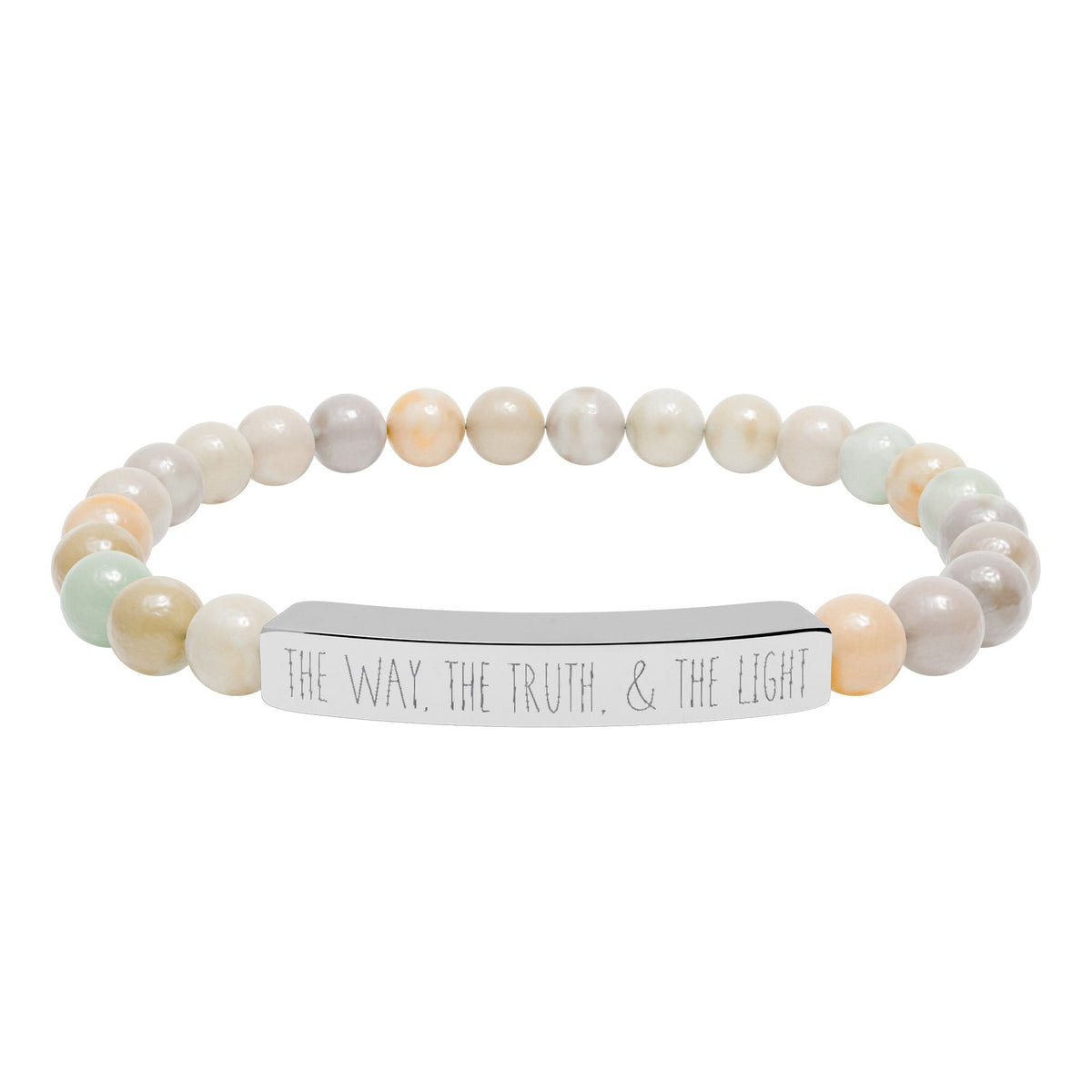 The Way, The Truth, and The Light, Beaded Bracelet
