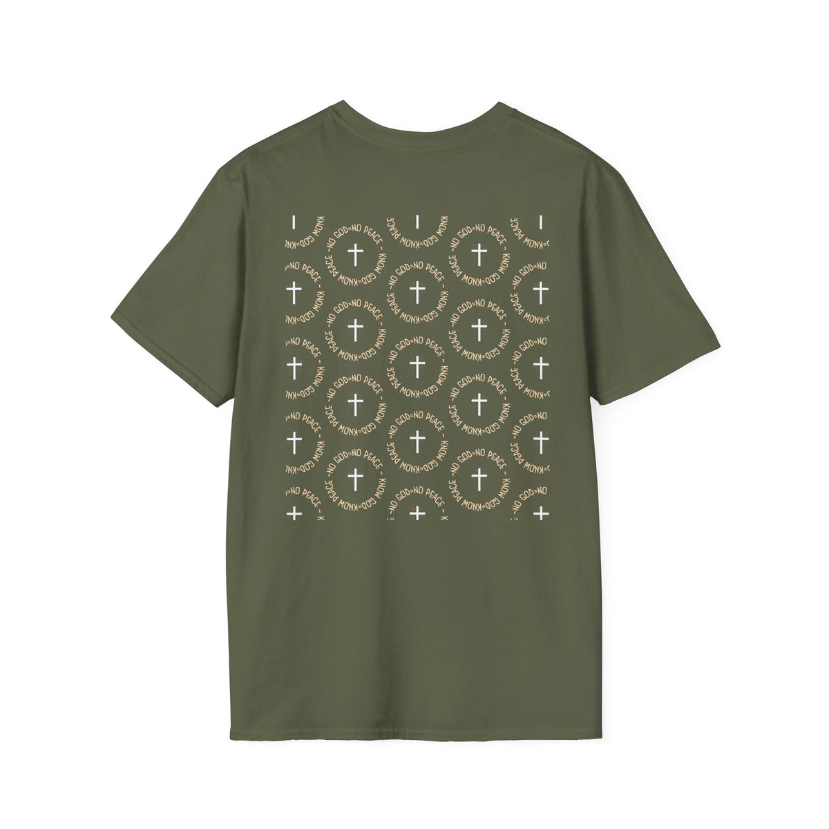 No God No Peace Know God Know Peace, Soft Tee