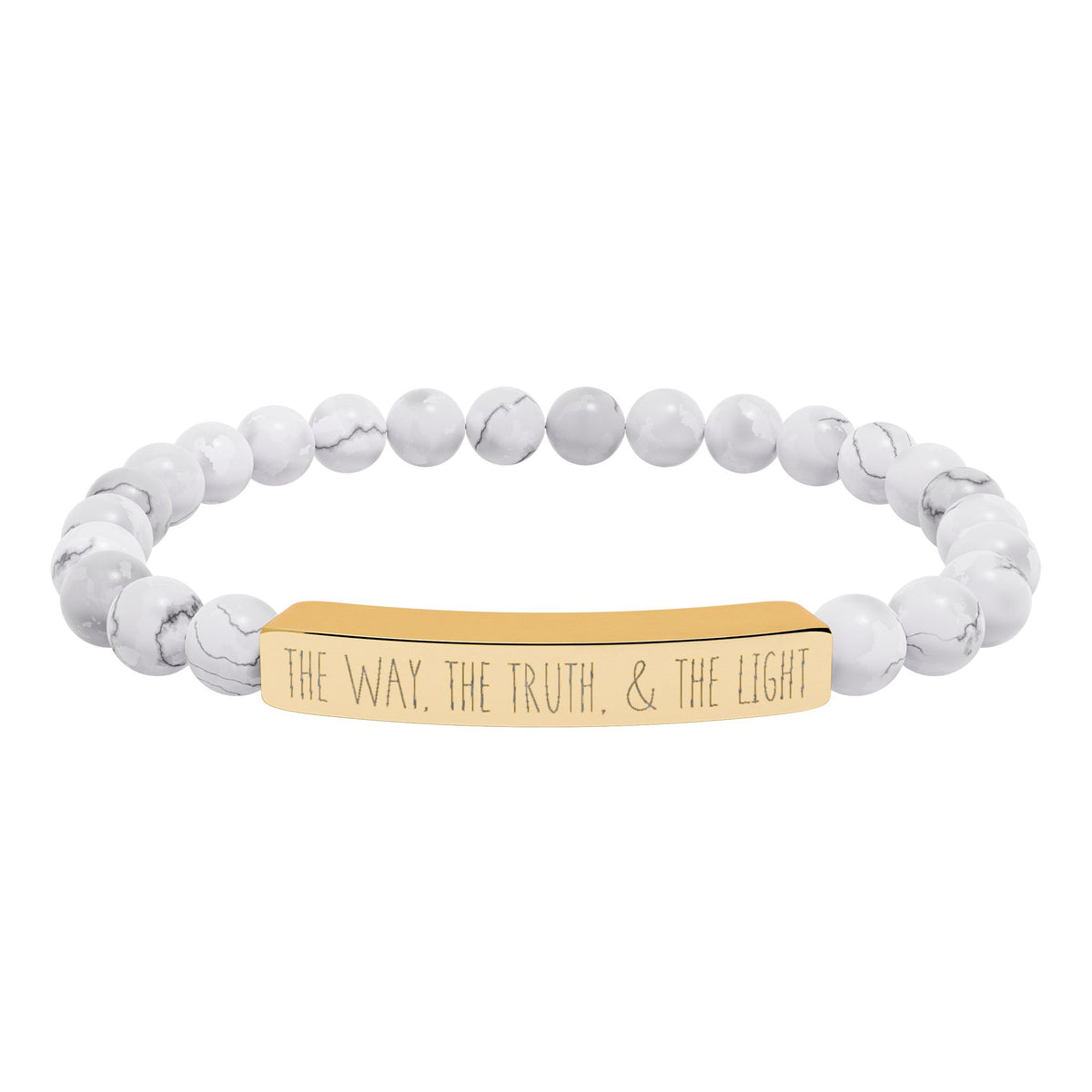 The Way, The Truth, and The Light, Beaded Bracelet