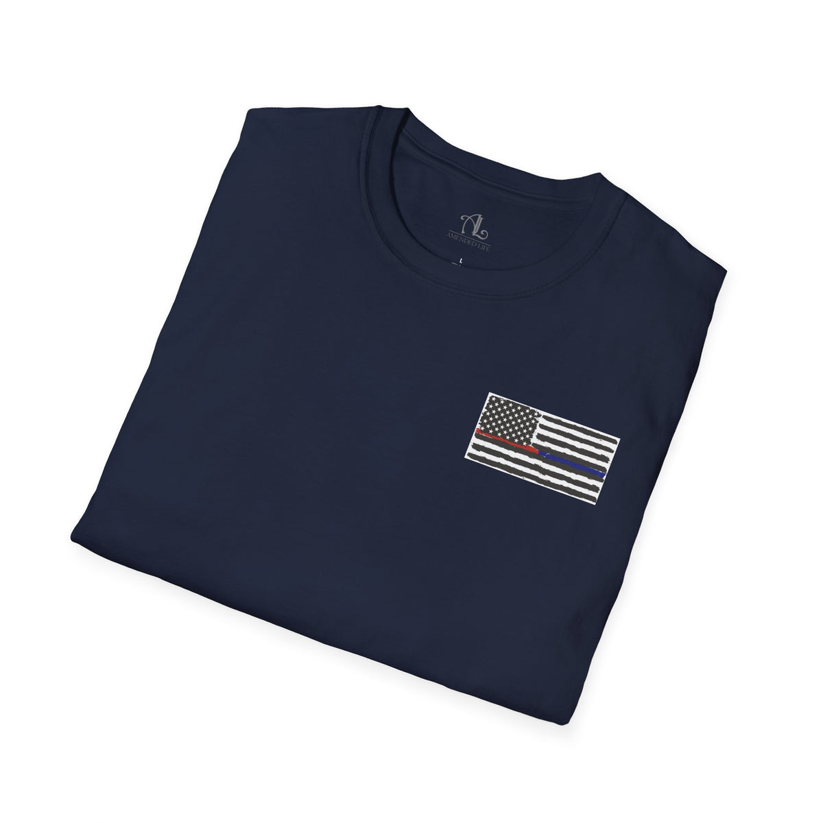 Isaiah 6:8 American Flag T-Shirt, Faith, Service & Patriotism Tee