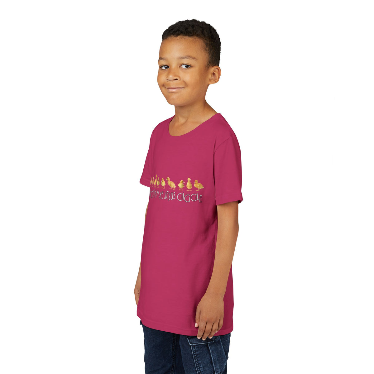 Ducks Make Jesus Giggle - Kids Christian Tee