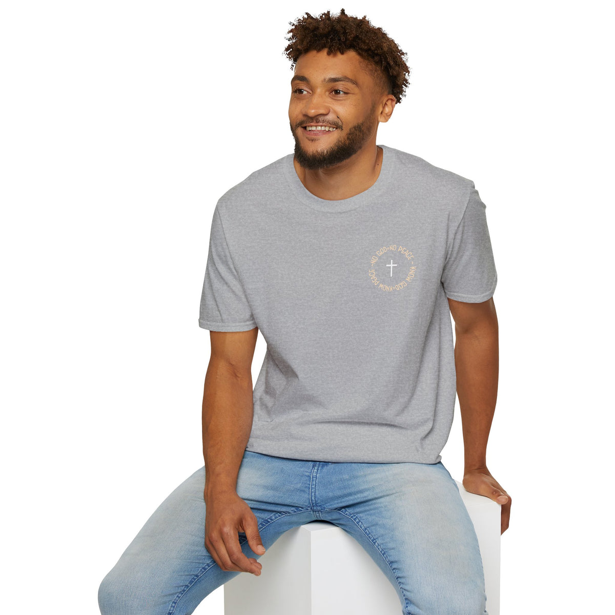 No God No Peace Know God Know Peace, Soft Tee