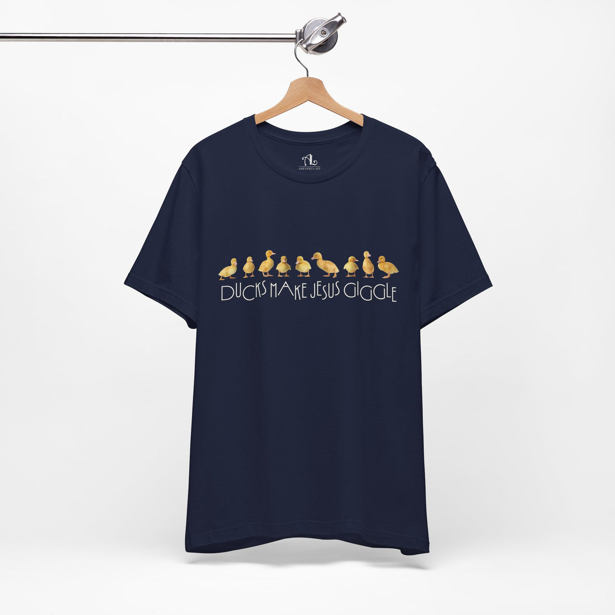 Ducks Make Jesus Giggle, Soft Tee