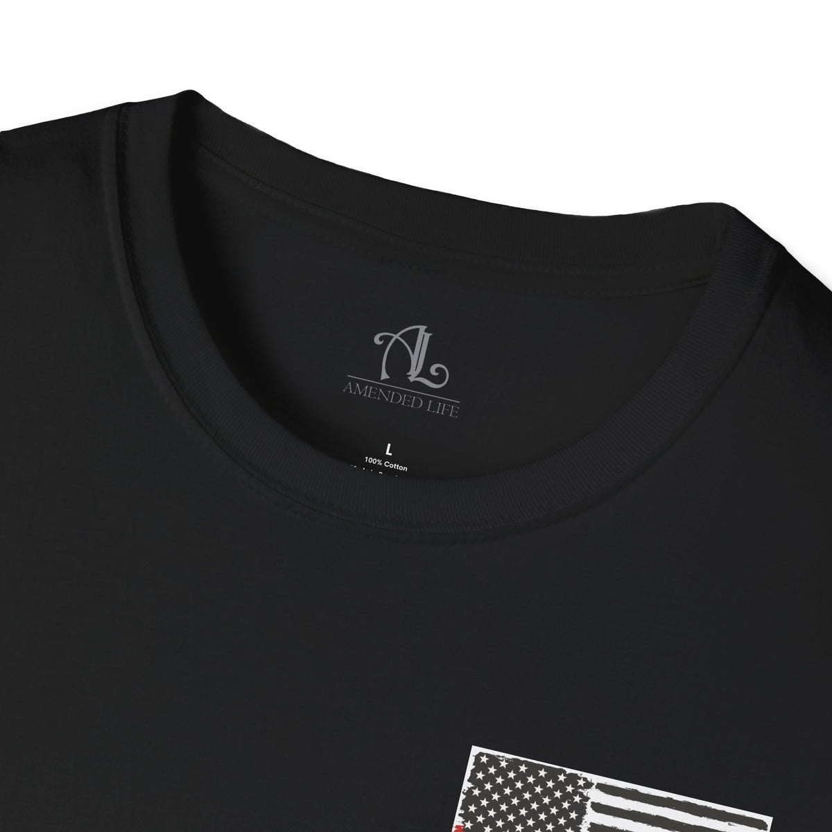 Isaiah 6:8 American Flag T-Shirt, Faith, Service & Patriotism Tee