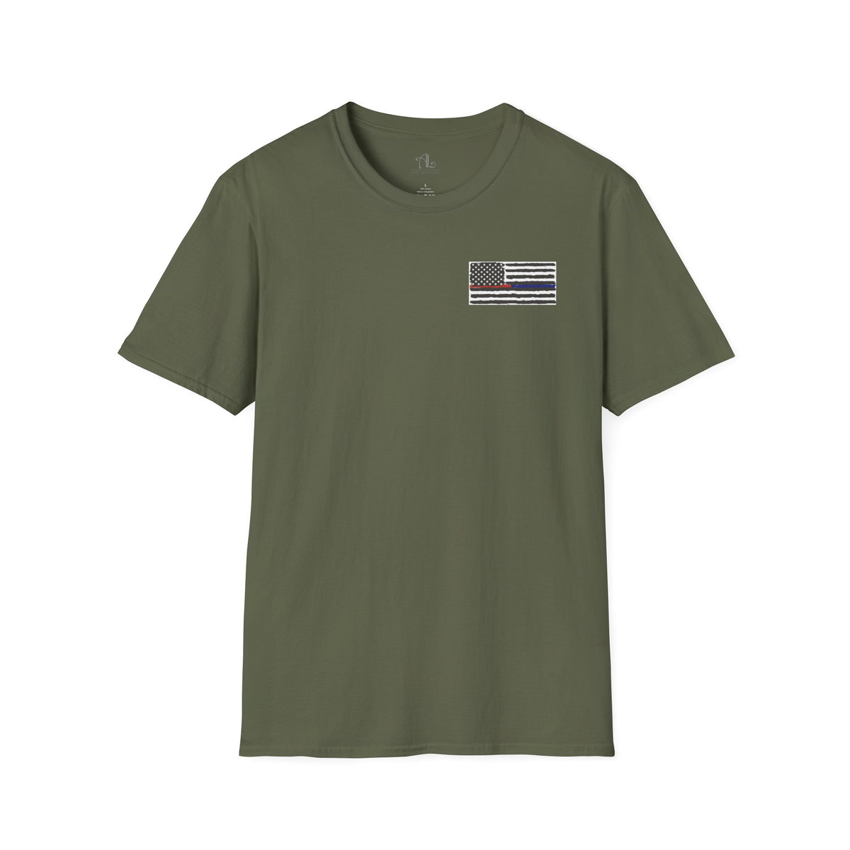 Isaiah 6:8 American Flag T-Shirt, Faith, Service & Patriotism Tee