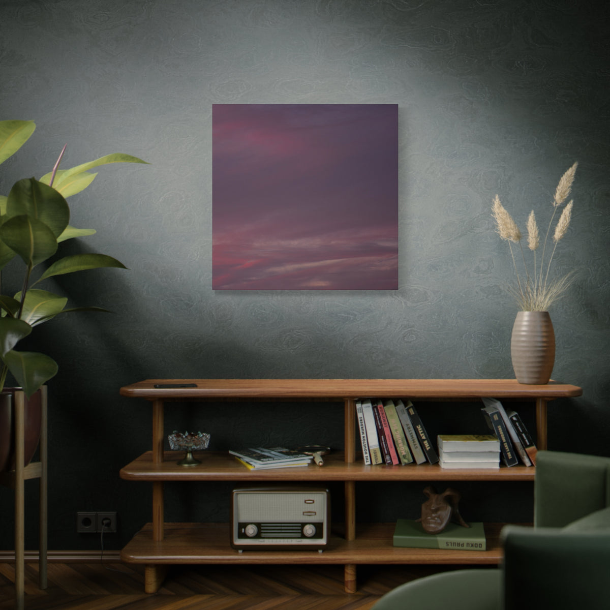 Suburban Night Skies, Canvas