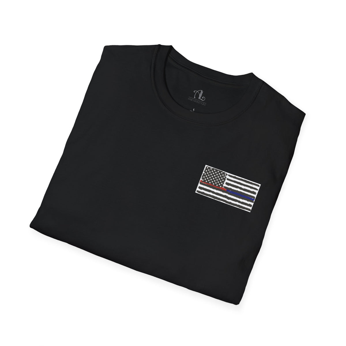 Isaiah 6:8 American Flag T-Shirt, Faith, Service & Patriotism Tee
