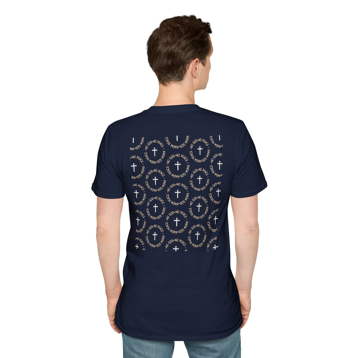 No God No Peace Know God Know Peace, Soft Tee