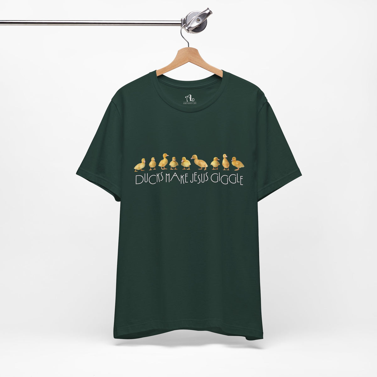 Ducks Make Jesus Giggle, Soft Tee