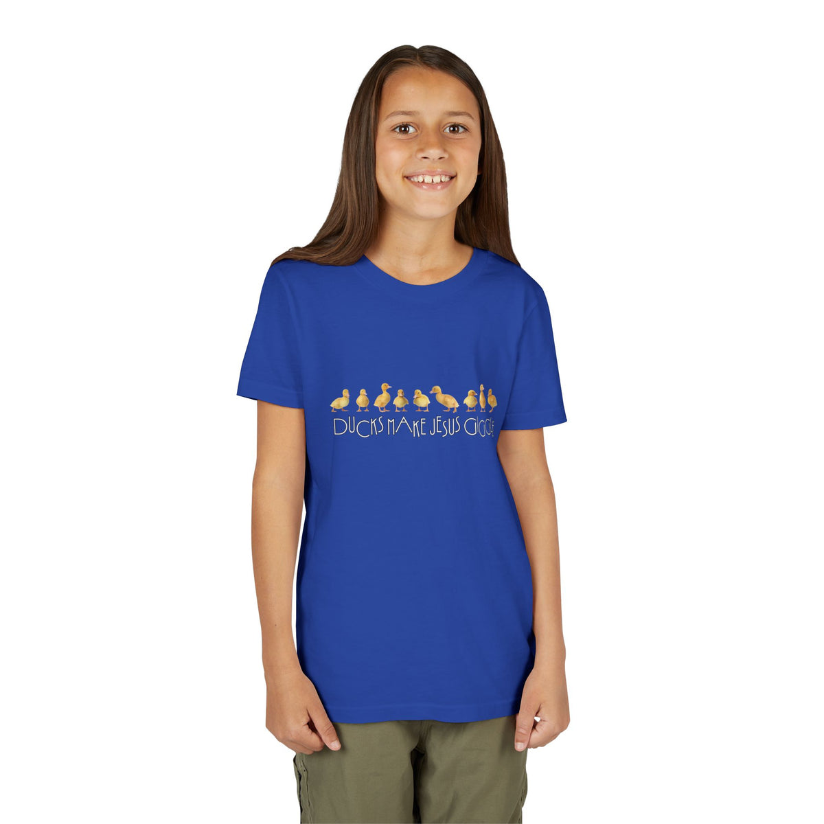 Ducks Make Jesus Giggle - Kids Christian Tee