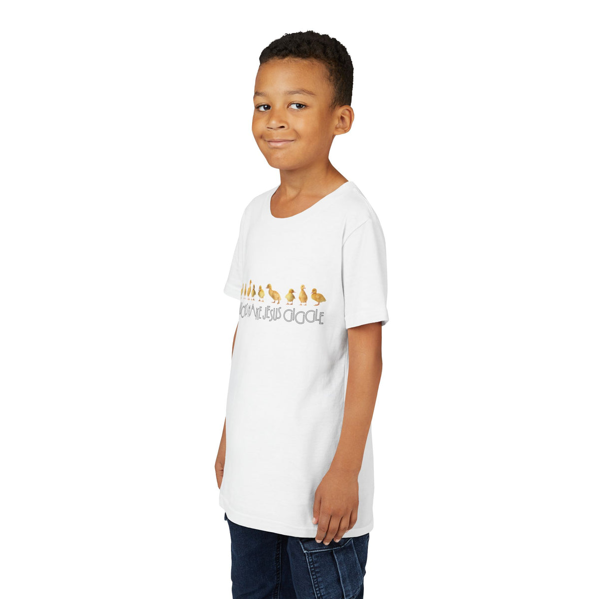 Ducks Make Jesus Giggle - Kids Christian Tee