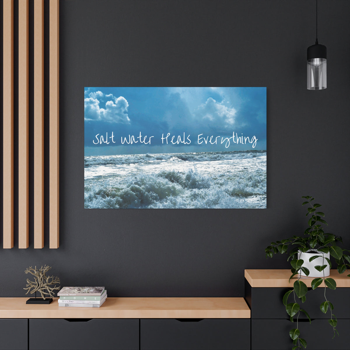 Salt Water Heals, Canvas