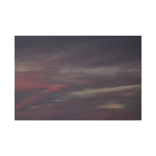 Watercolor Skies, Canvas