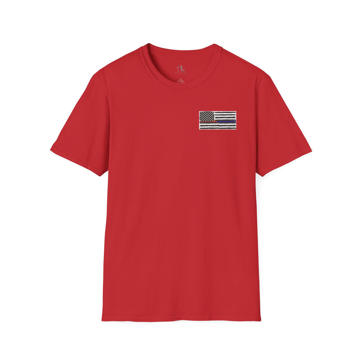 Isaiah 6:8 American Flag T-Shirt, Faith, Service & Patriotism Tee
