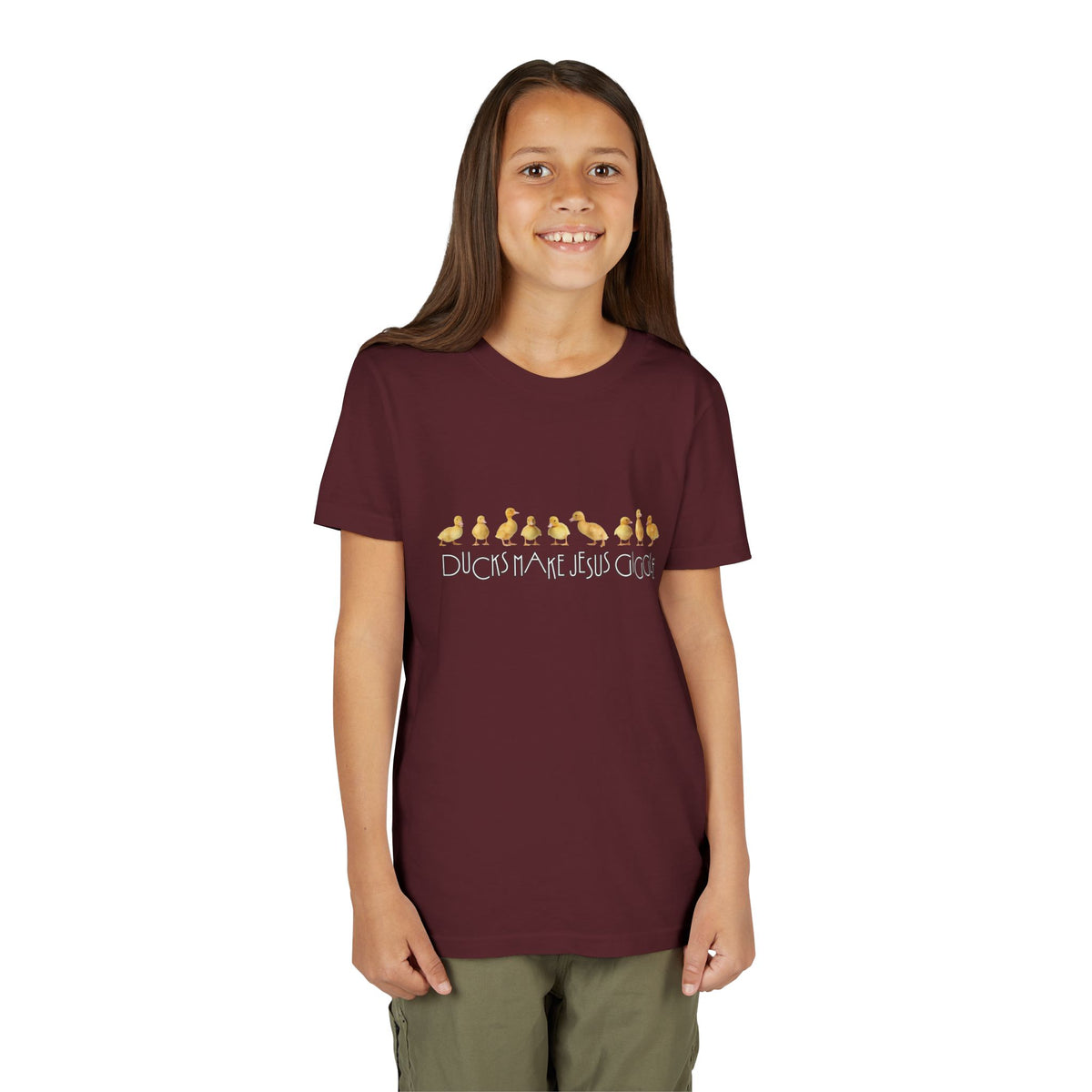 Ducks Make Jesus Giggle - Kids Christian Tee