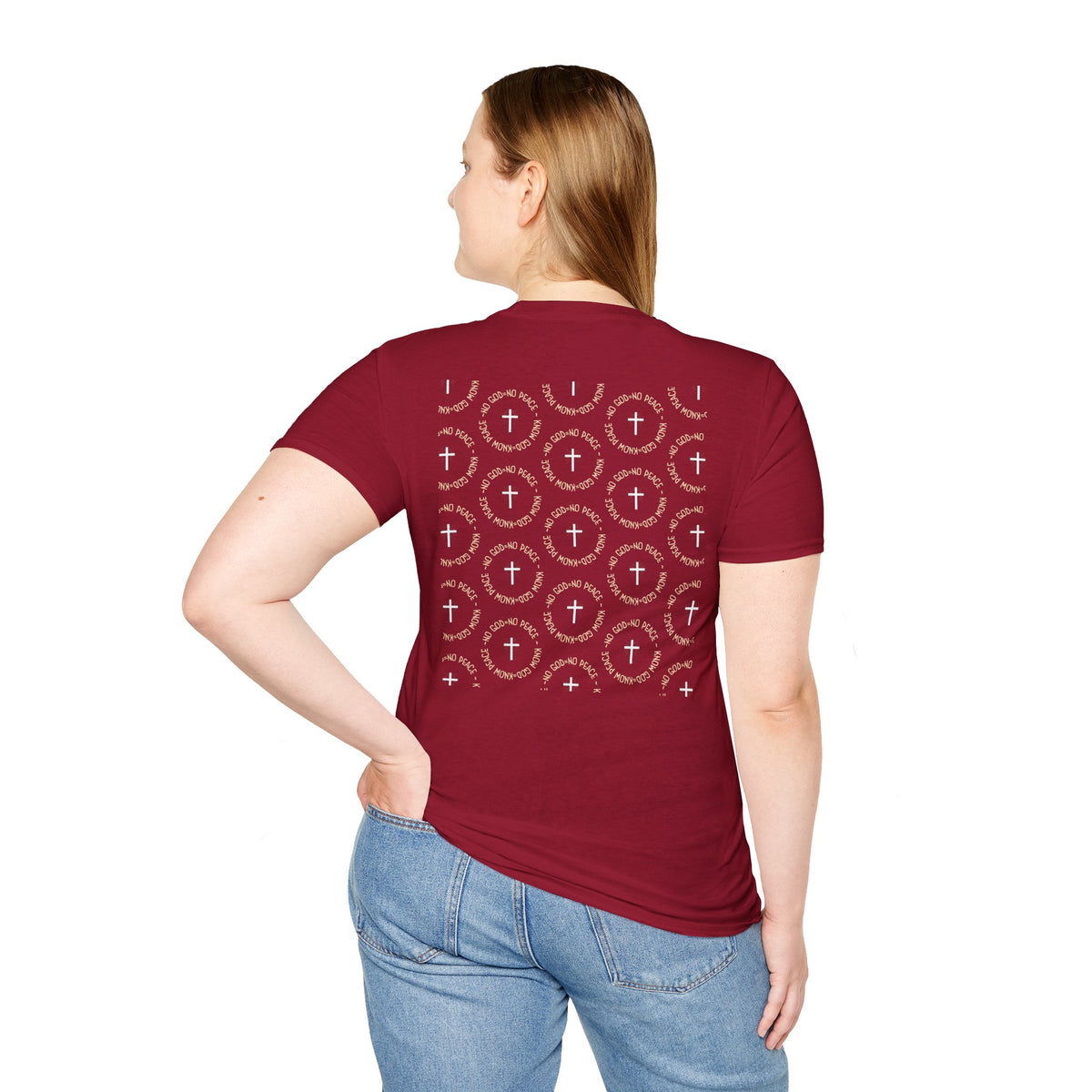 No God No Peace Know God Know Peace, Soft Tee