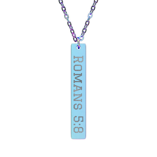 Romans 5:8, Necklace
