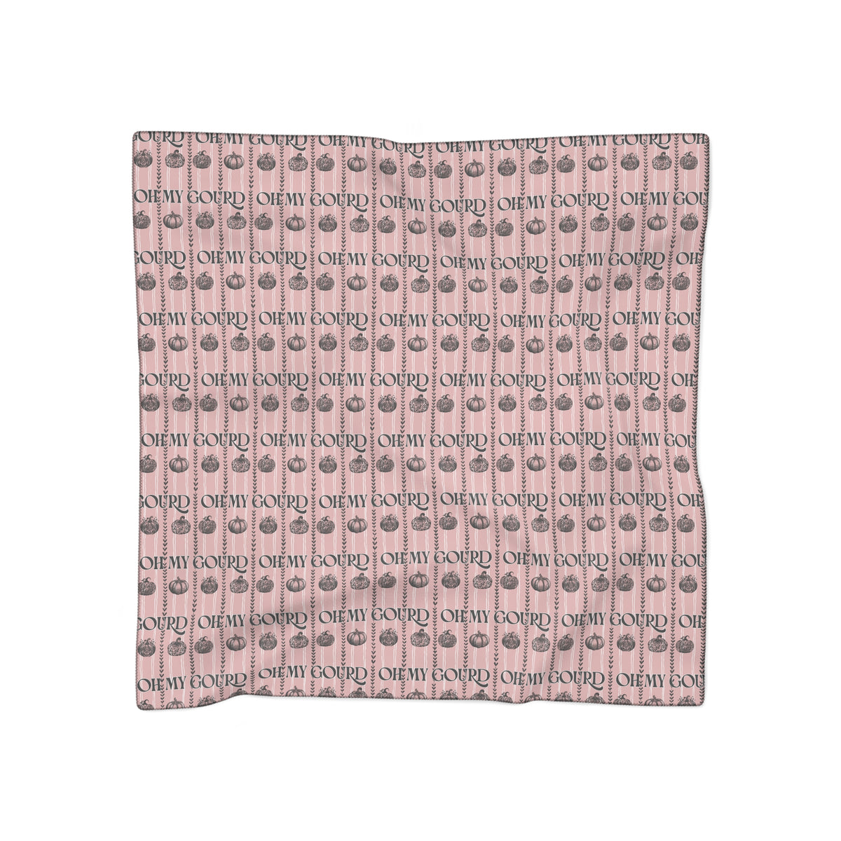 Oh My Gourd, Pink Fall Scarf