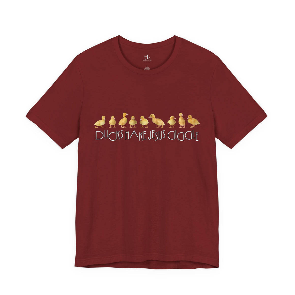 Ducks Make Jesus Giggle, Soft Tee