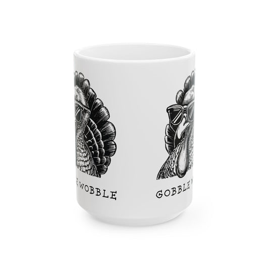 Gobble Wobble, Mug