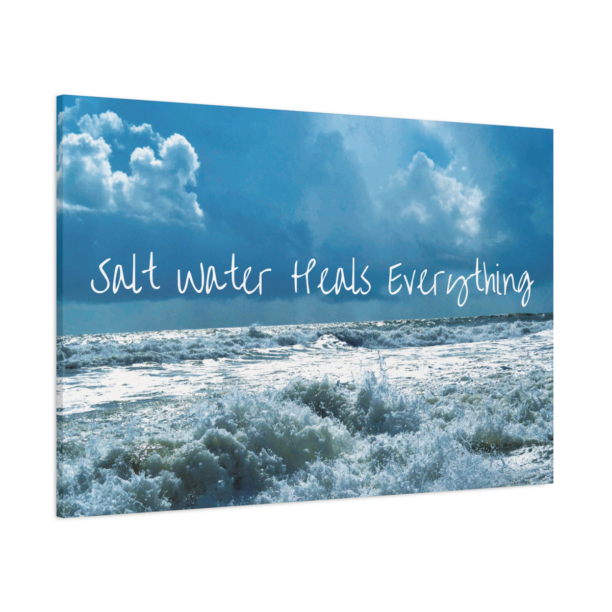 Salt Water Heals, Canvas