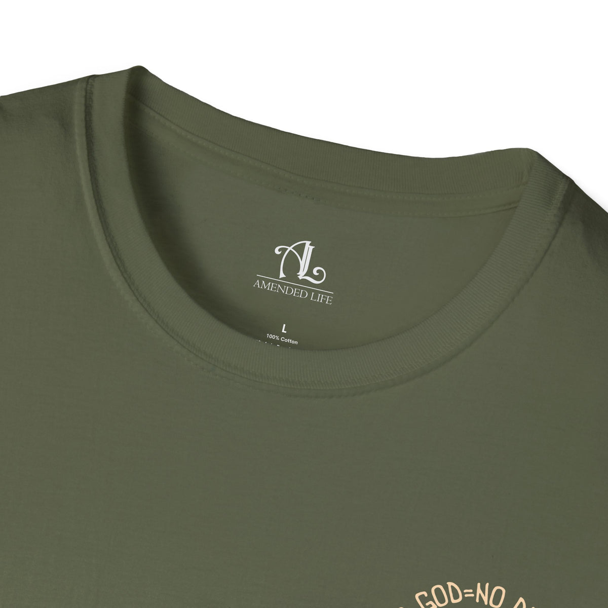 No God No Peace Know God Know Peace, Soft Tee