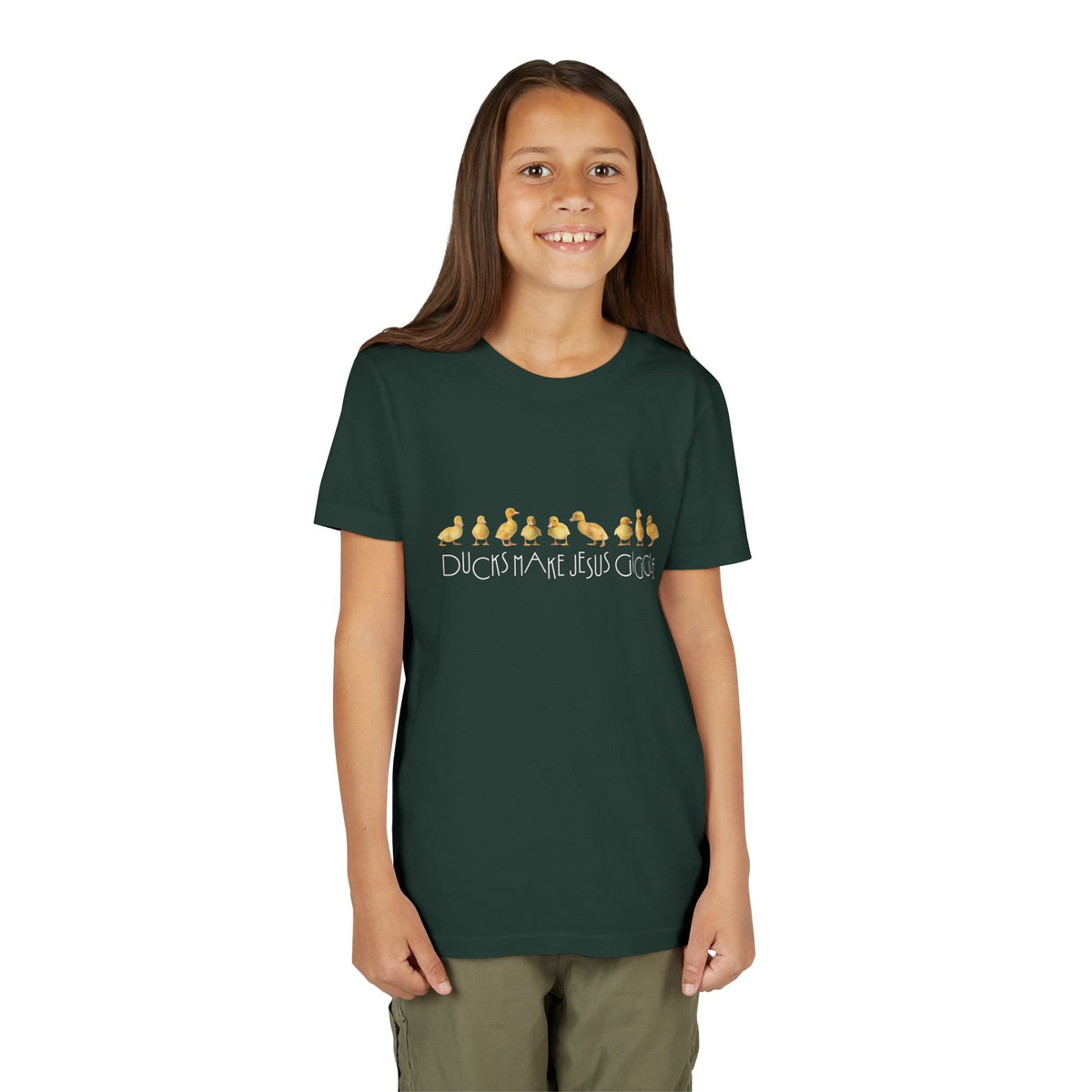 Ducks Make Jesus Giggle - Kids Christian Tee