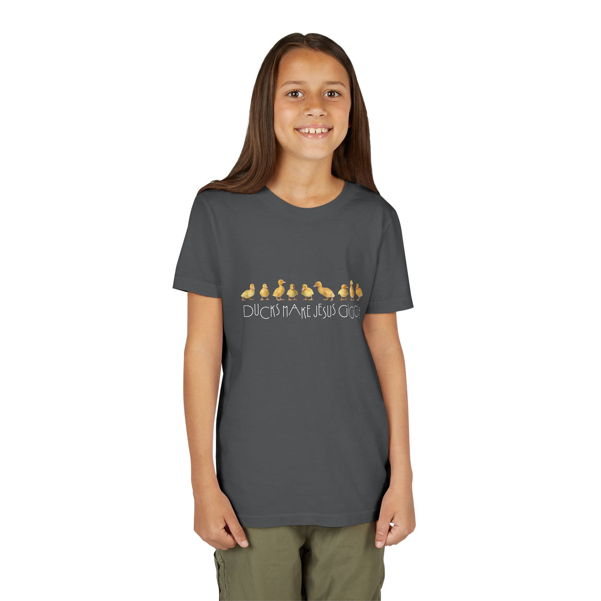 Ducks Make Jesus Giggle - Kids Christian Tee