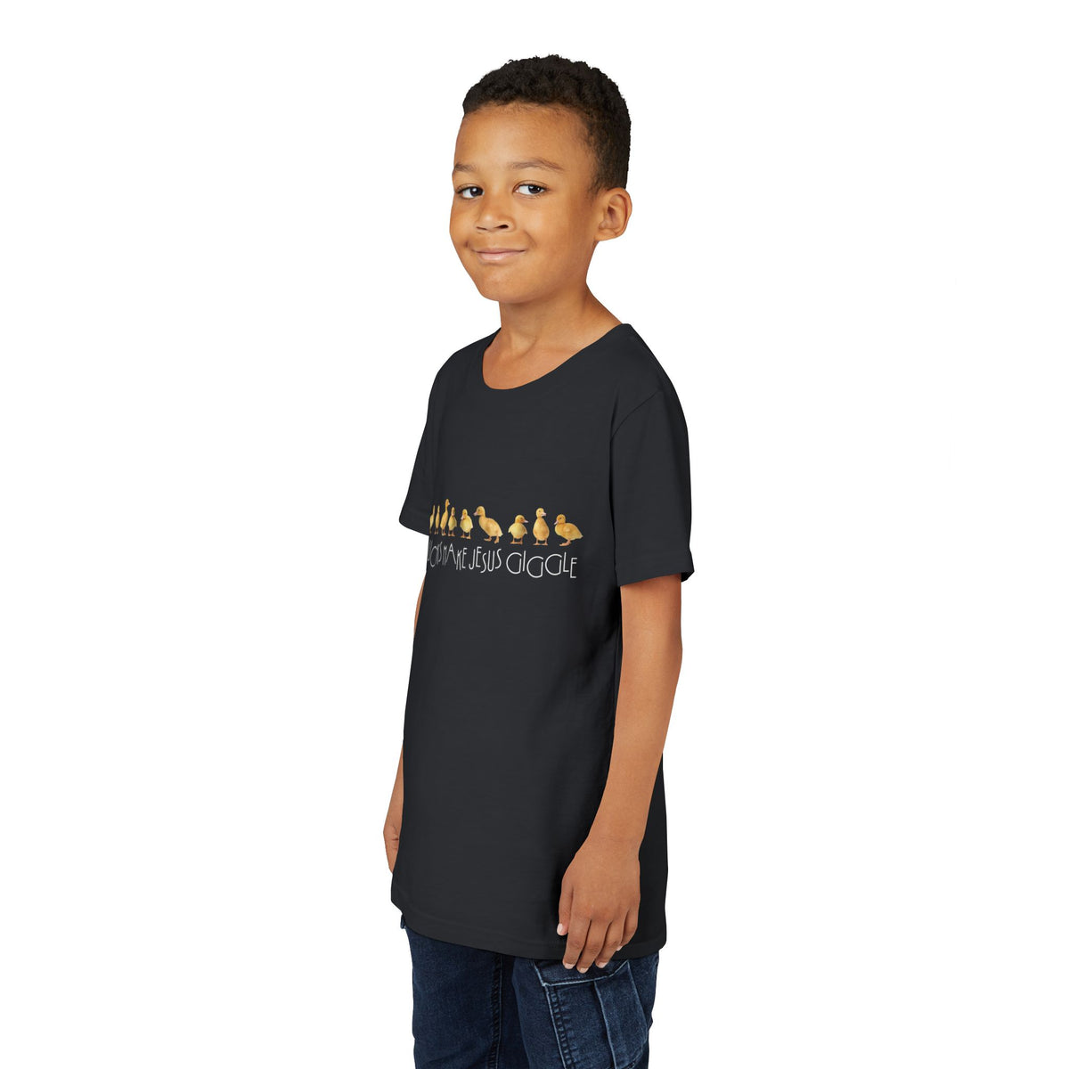 Ducks Make Jesus Giggle - Kids Christian Tee