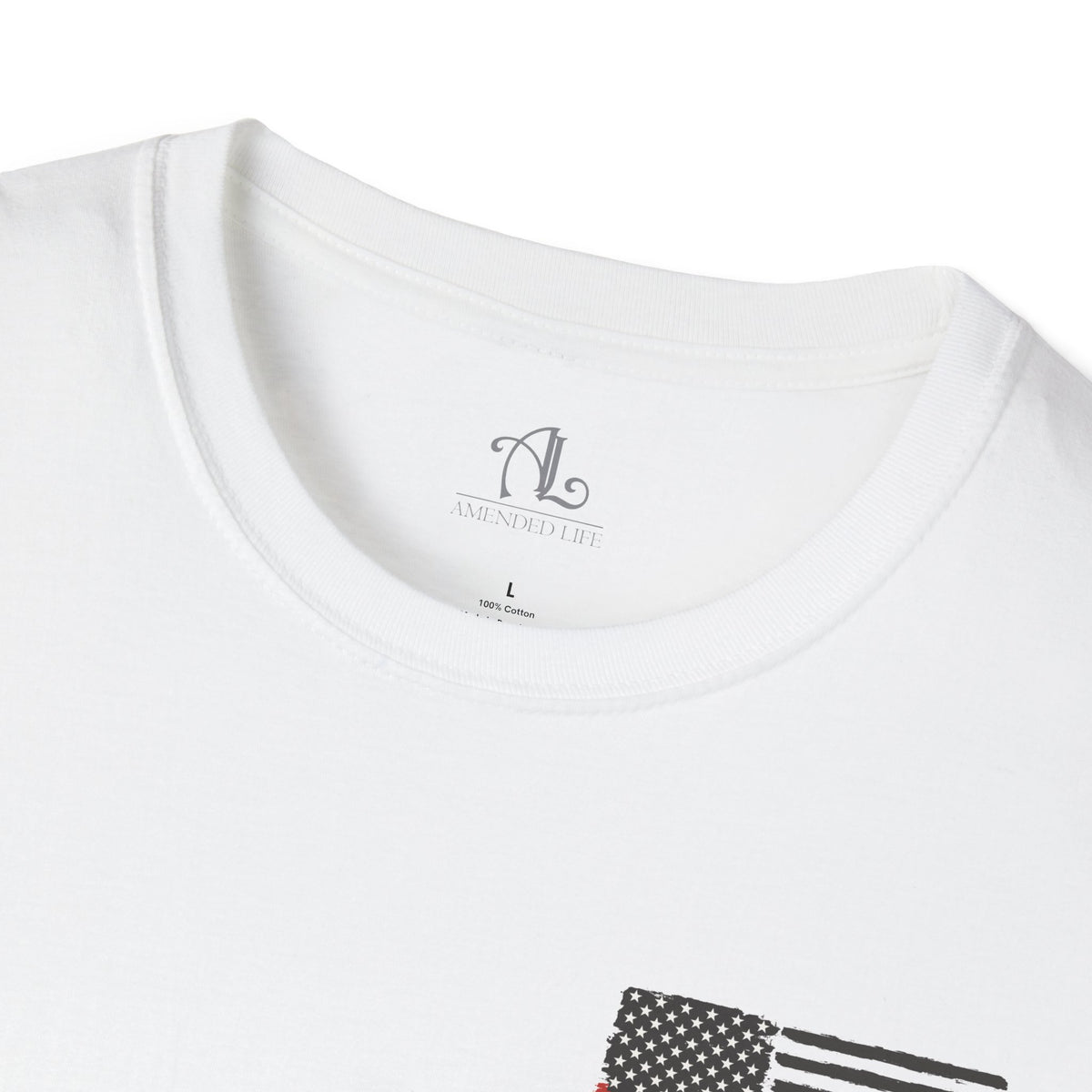 Isaiah 6:8 American Flag T-Shirt, Faith, Service & Patriotism Tee