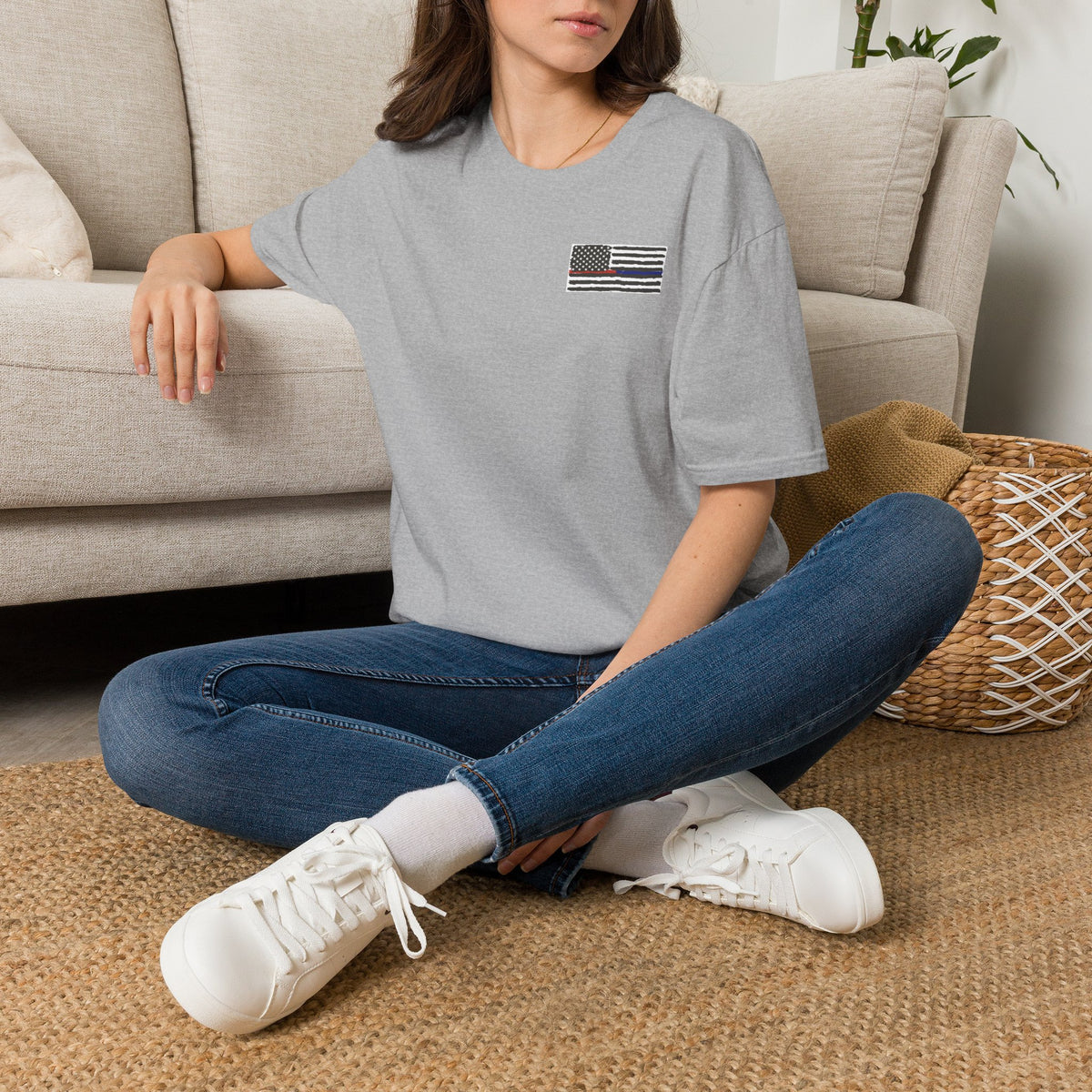 Isaiah 6:8 American Flag T-Shirt, Faith, Service & Patriotism Tee