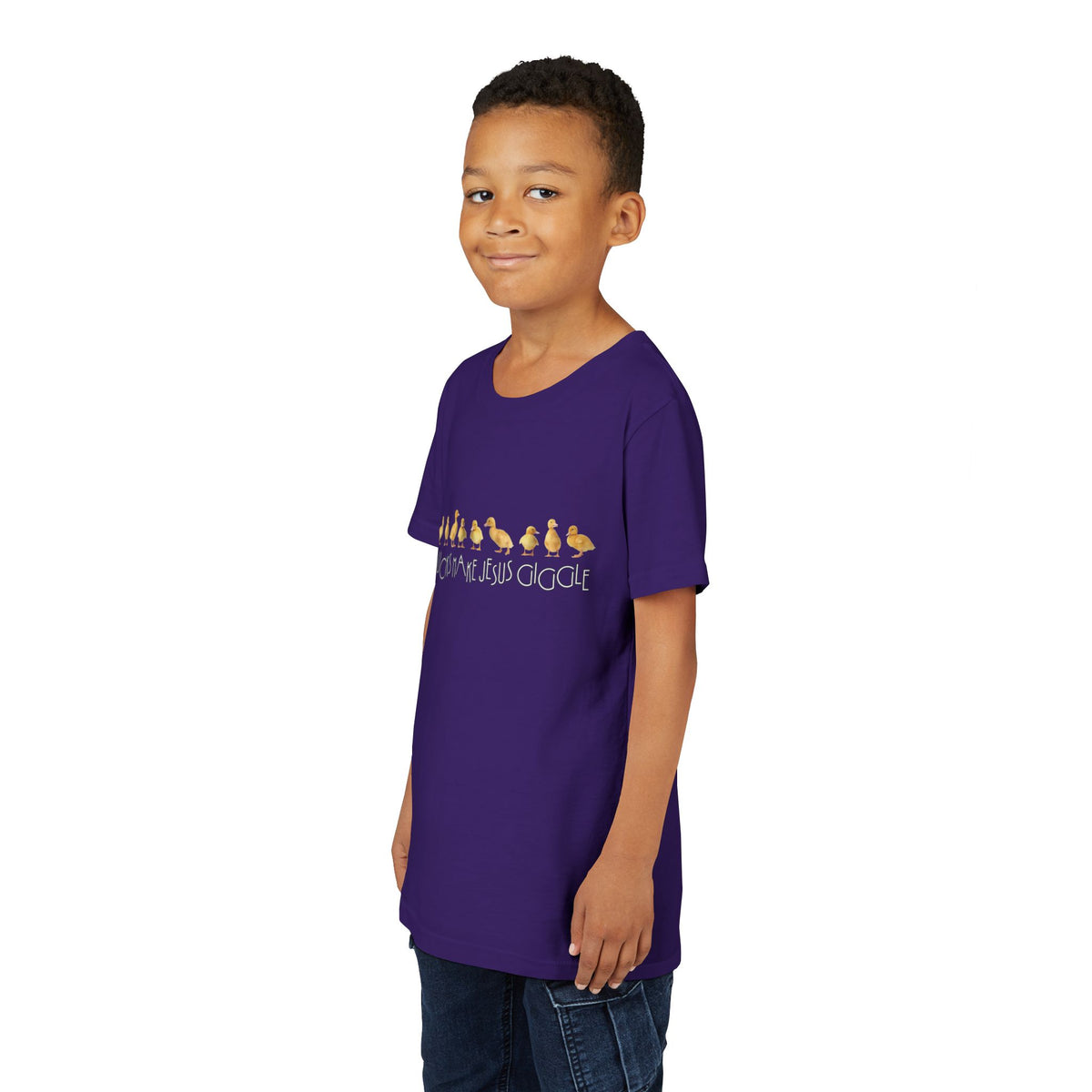 Ducks Make Jesus Giggle - Kids Christian Tee