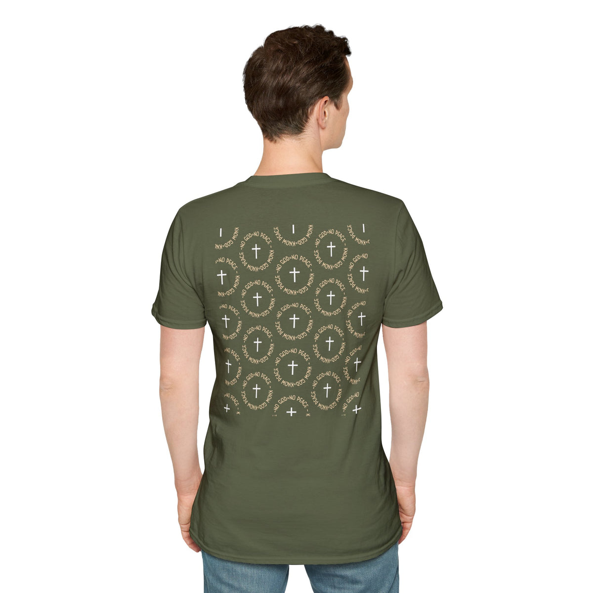 No God No Peace Know God Know Peace, Soft Tee