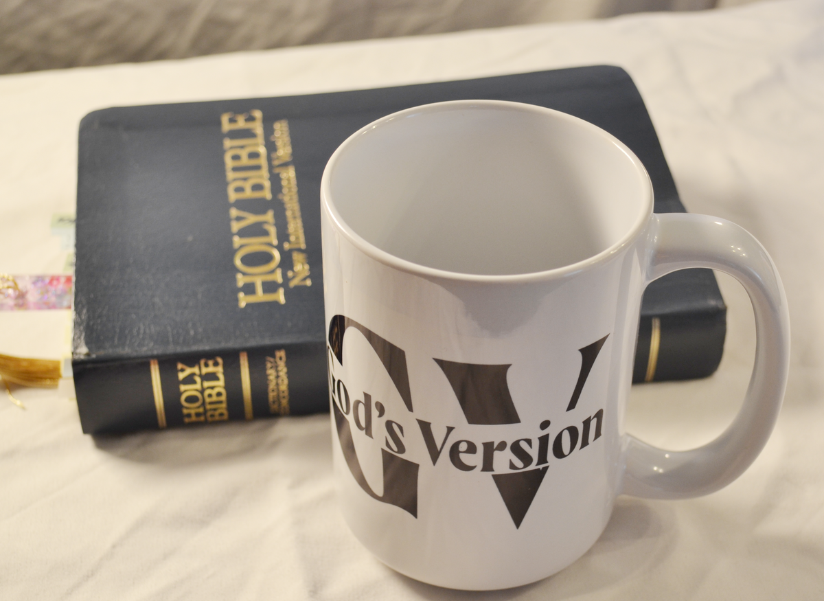 GV, God's Version Mug