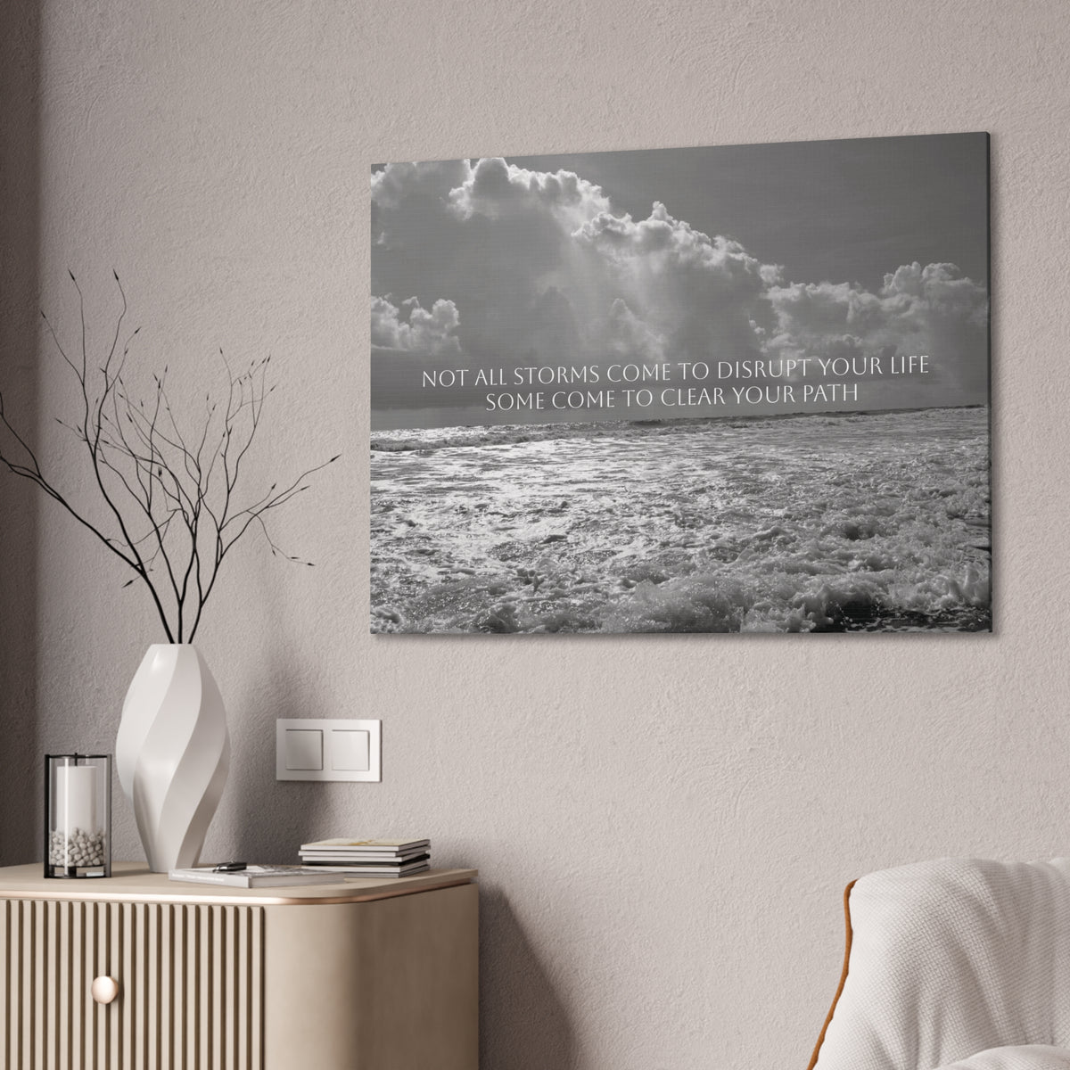 Not All Storms, Canvas