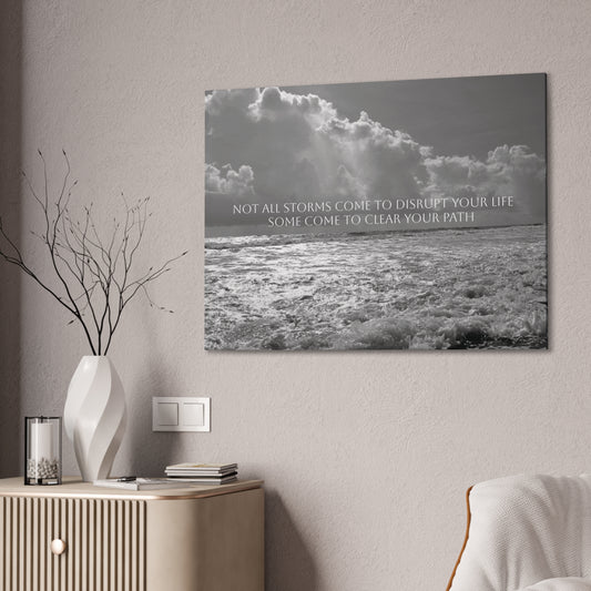 Not All Storms, Canvas