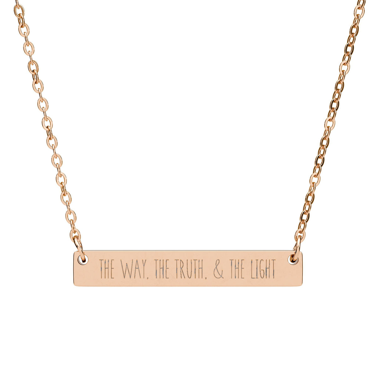 The Wayfinder, Horizontal Bar Necklace