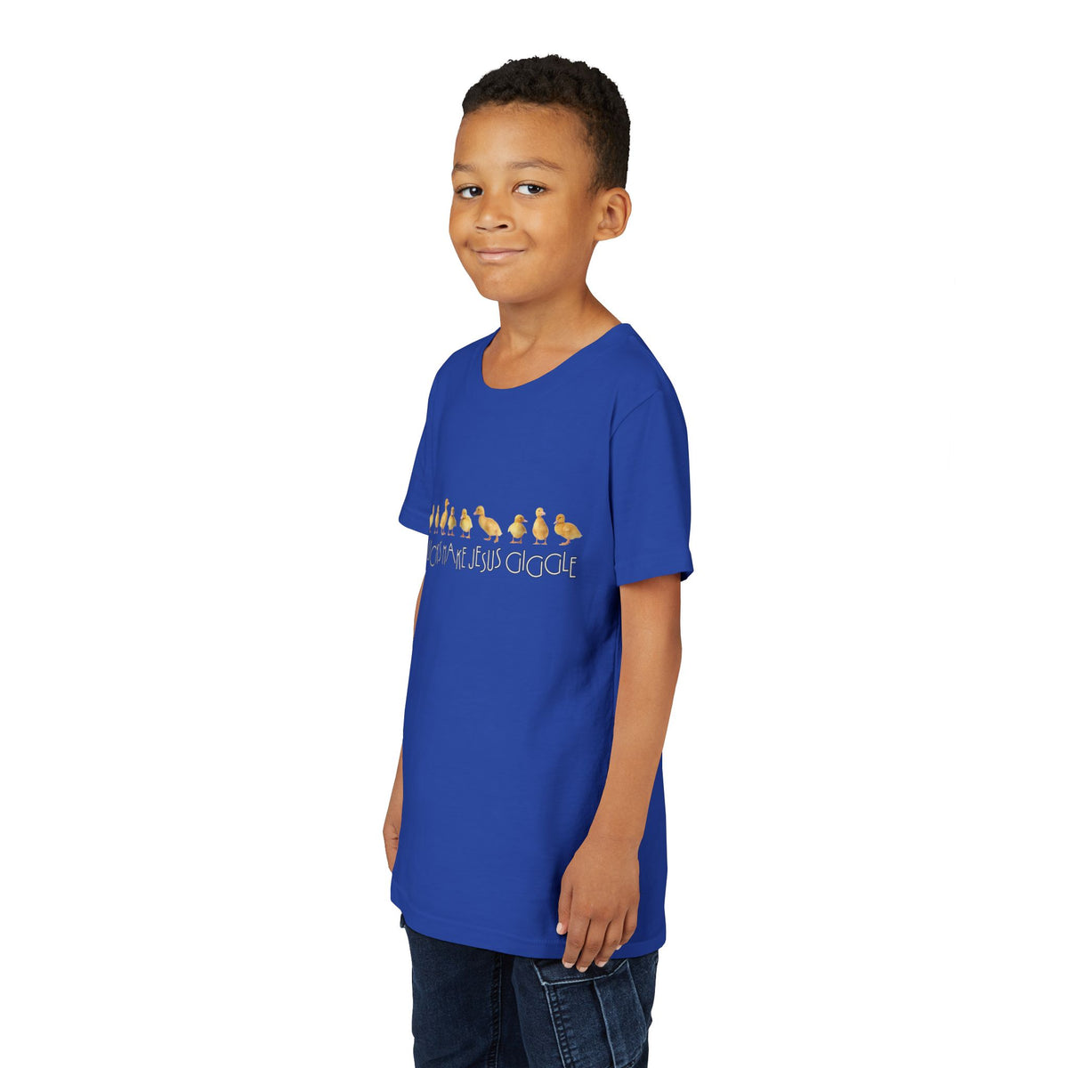 Ducks Make Jesus Giggle - Kids Christian Tee