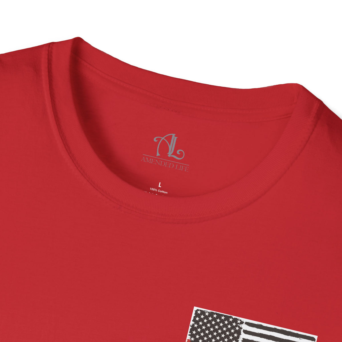 Isaiah 6:8 American Flag T-Shirt, Faith, Service & Patriotism Tee