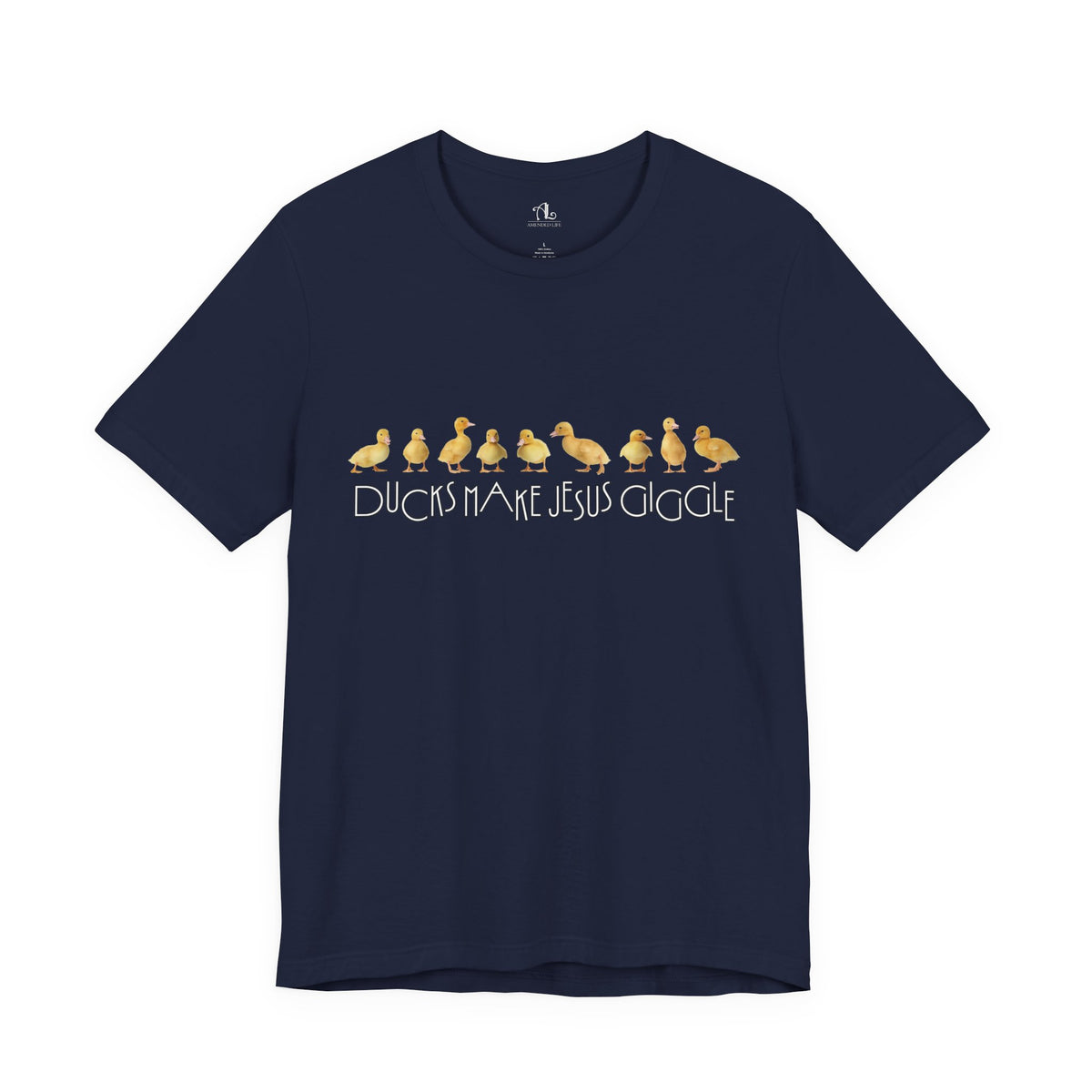 Ducks Make Jesus Giggle, Soft Tee