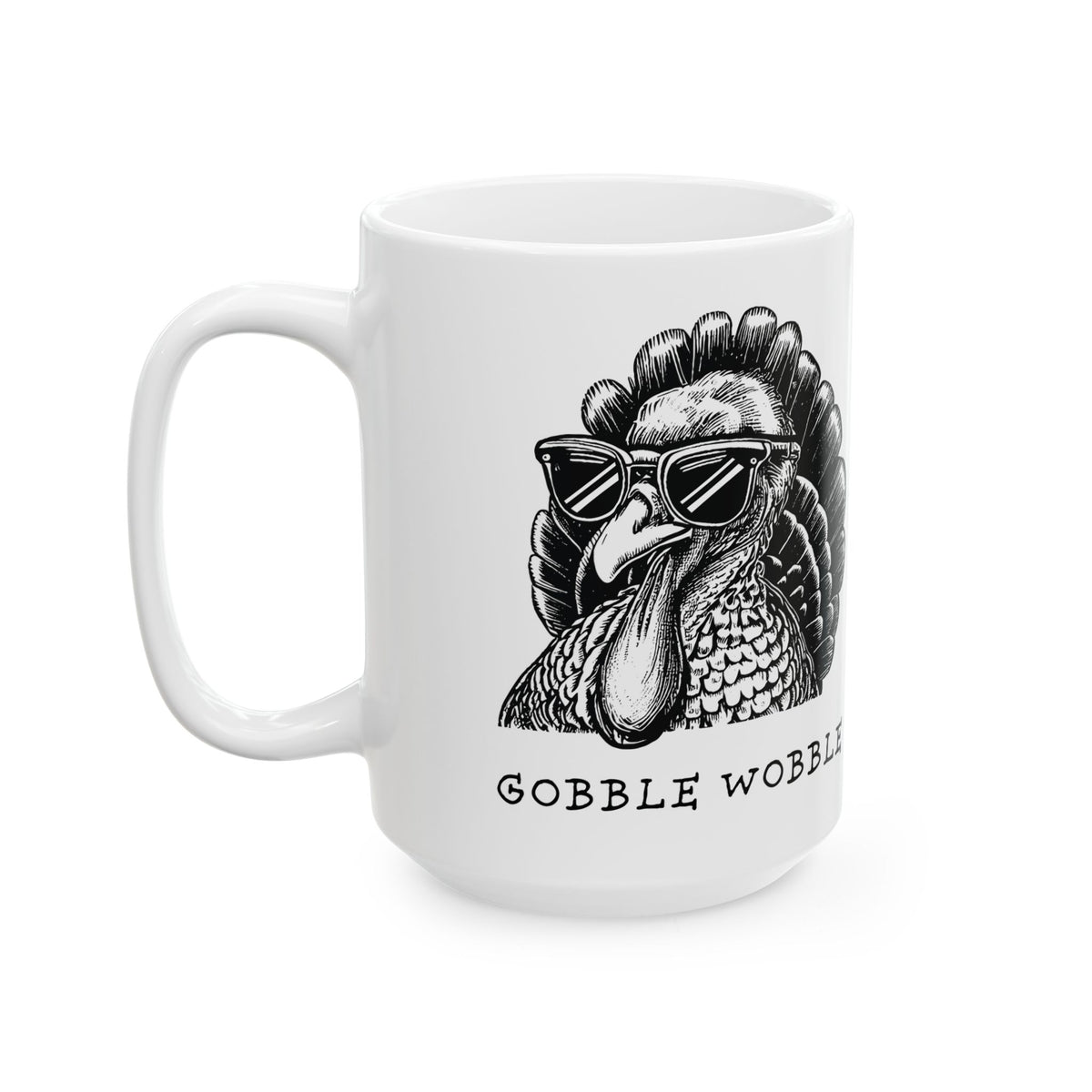 Gobble Wobble, Mug