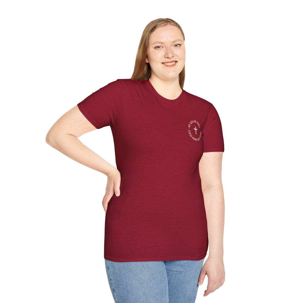 No God No Peace Know God Know Peace, Soft Tee