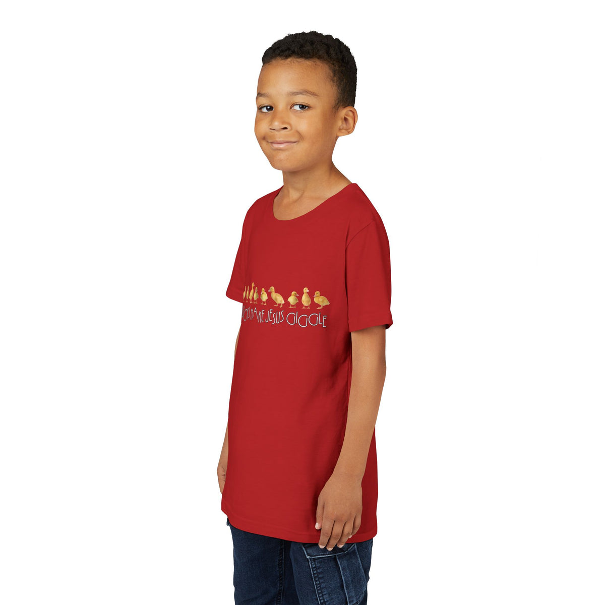 Ducks Make Jesus Giggle - Kids Christian Tee