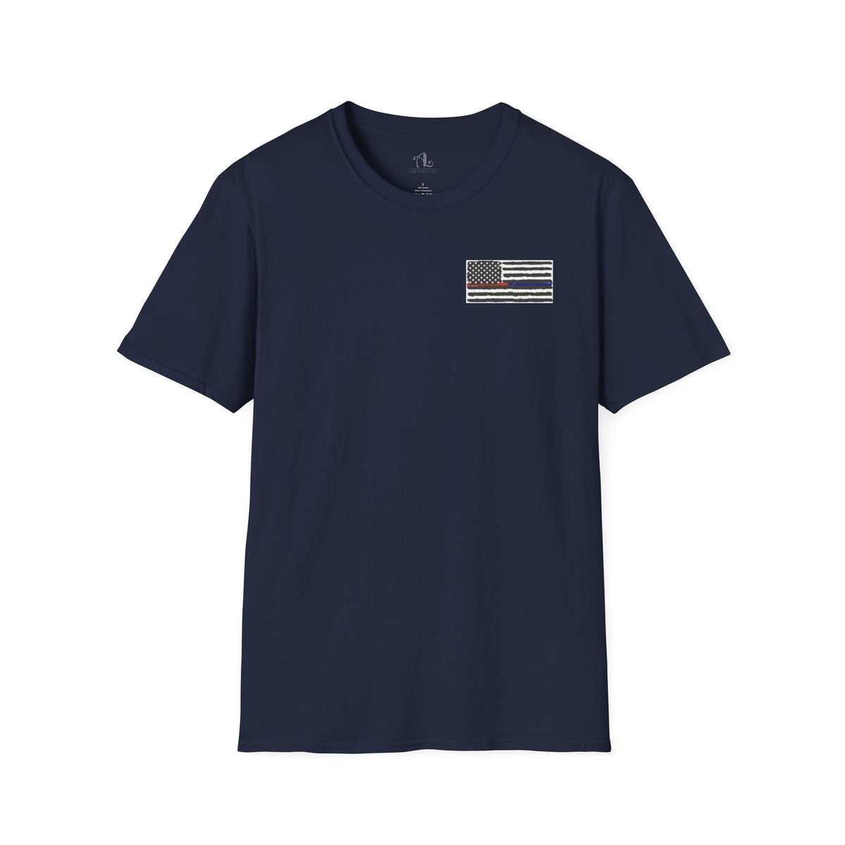 Isaiah 6:8 American Flag T-Shirt, Faith, Service & Patriotism Tee