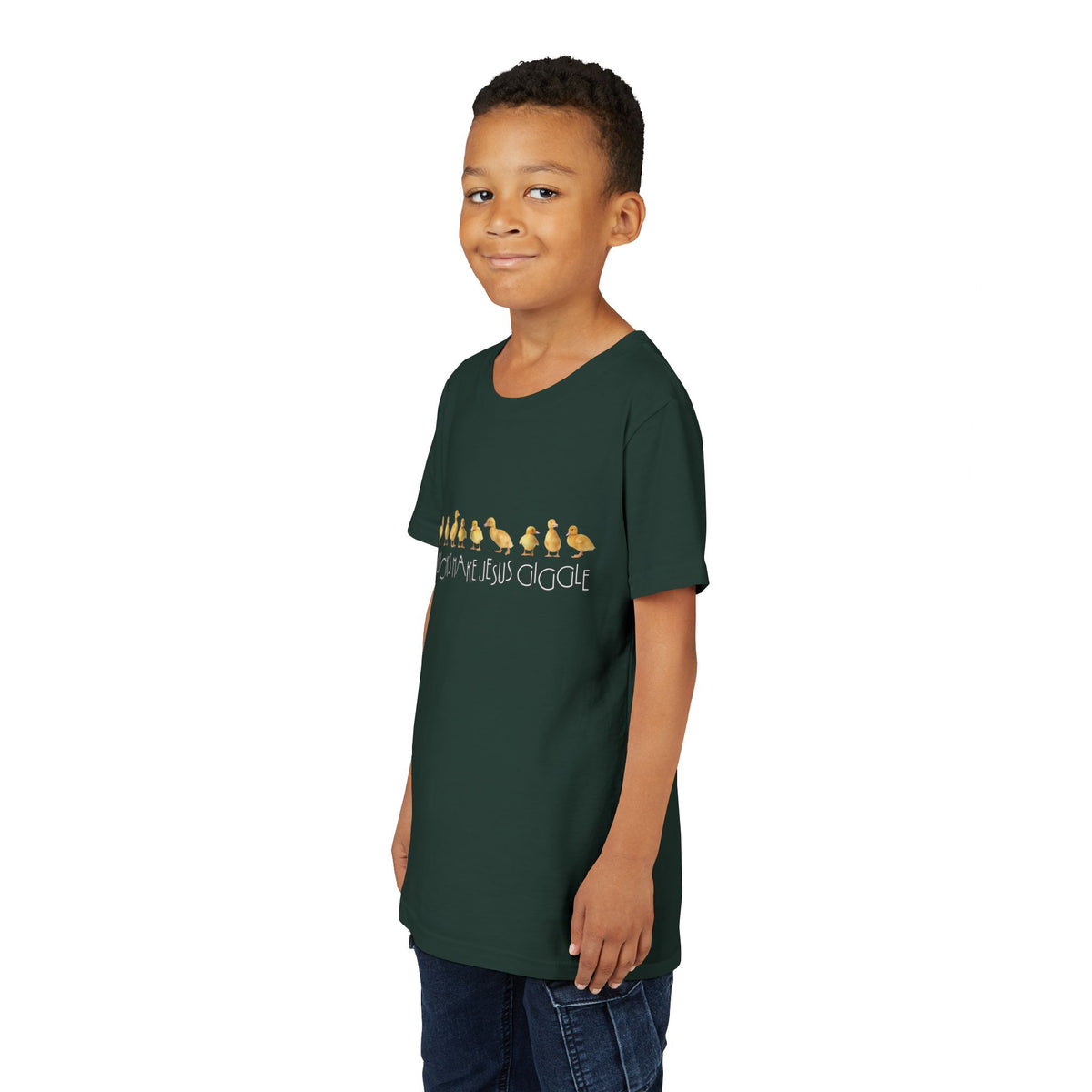 Ducks Make Jesus Giggle - Kids Christian Tee